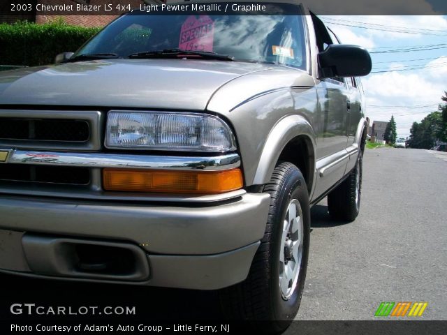 2003 Chevrolet Blazer LS 4x4 in Light Pewter Metallic