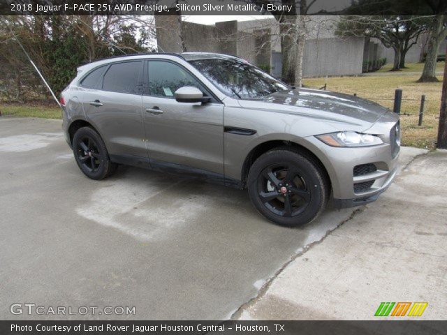 2018 Jaguar F-PACE 25t AWD Prestige in Silicon Silver Metallic