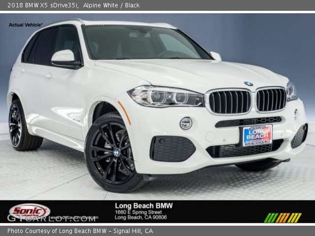 2018 BMW X5 sDrive35i in Alpine White