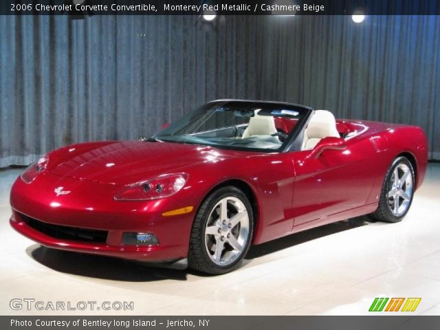 2006 Chevrolet Corvette Convertible in Monterey Red Metallic