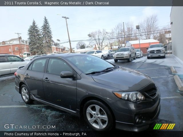 2011 Toyota Corolla S in Magnetic Gray Metallic