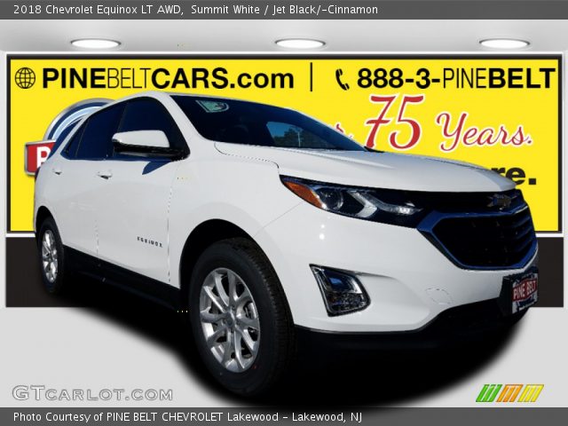 2018 Chevrolet Equinox LT AWD in Summit White