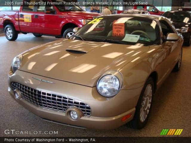 2005 Ford Thunderbird Premium Roadster in Bronze Metallic