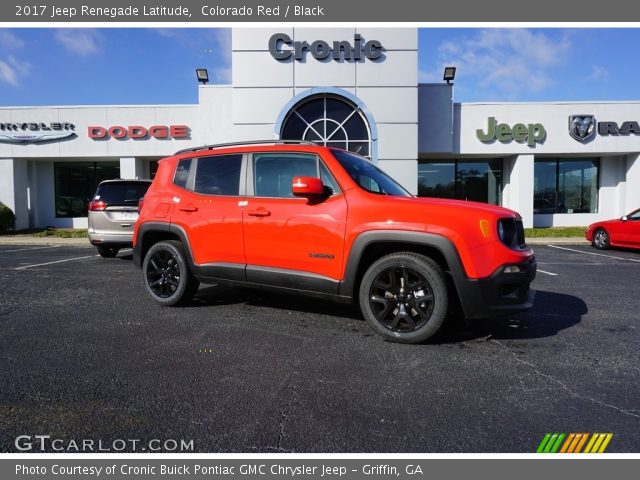 2017 Jeep Renegade Latitude in Colorado Red