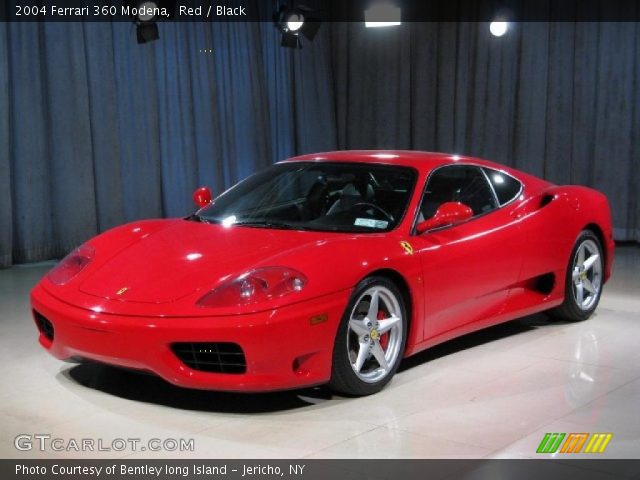 2004 Ferrari 360 Modena in Red