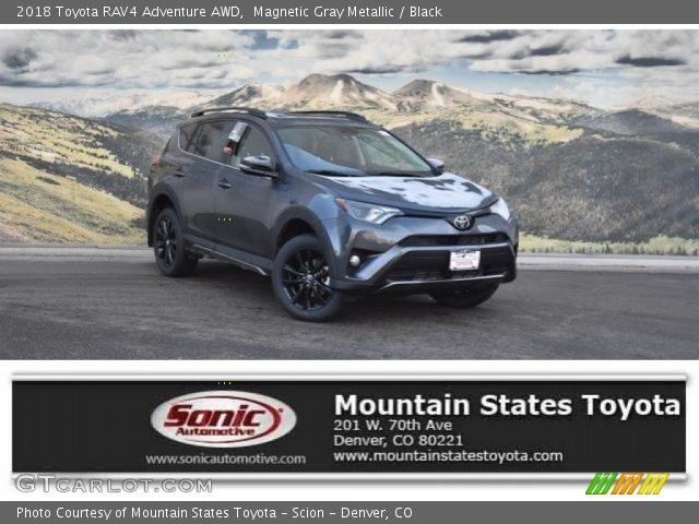 2018 Toyota RAV4 Adventure AWD in Magnetic Gray Metallic
