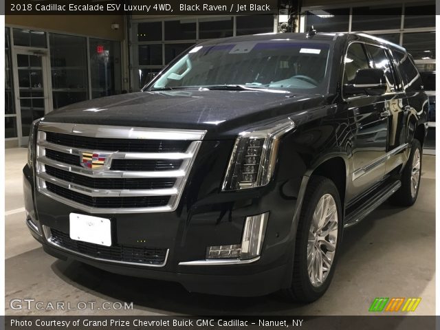 2018 Cadillac Escalade ESV Luxury 4WD in Black Raven