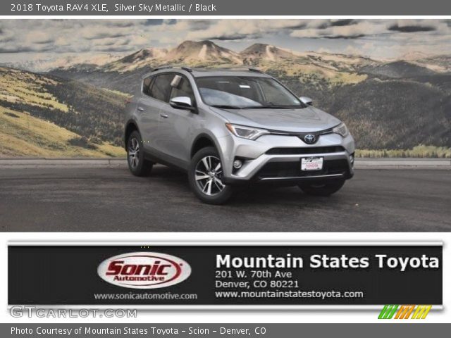 2018 Toyota RAV4 XLE in Silver Sky Metallic