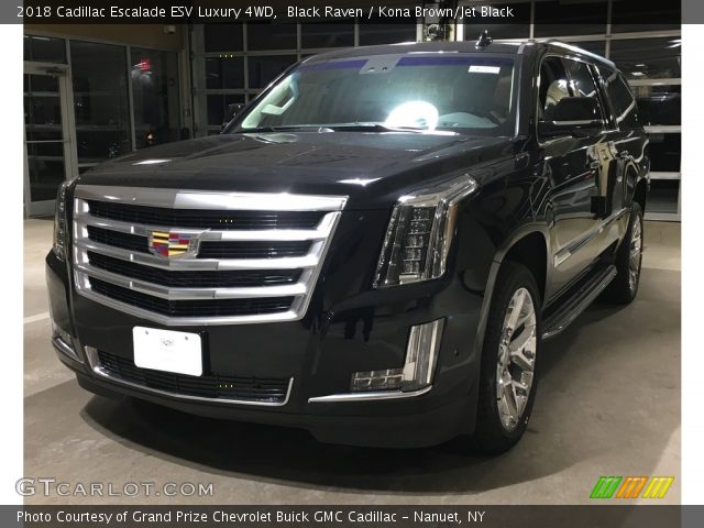 2018 Cadillac Escalade ESV Luxury 4WD in Black Raven