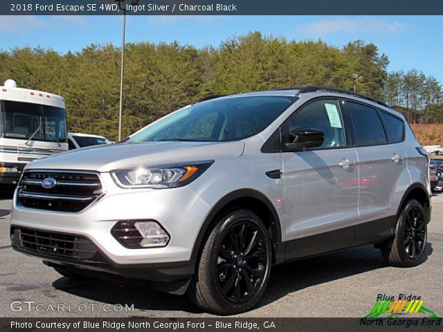 2018 Ford Escape SE 4WD in Ingot Silver