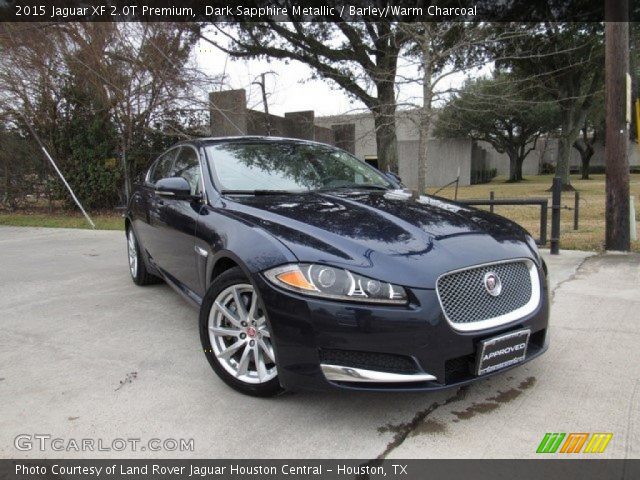 2015 Jaguar XF 2.0T Premium in Dark Sapphire Metallic