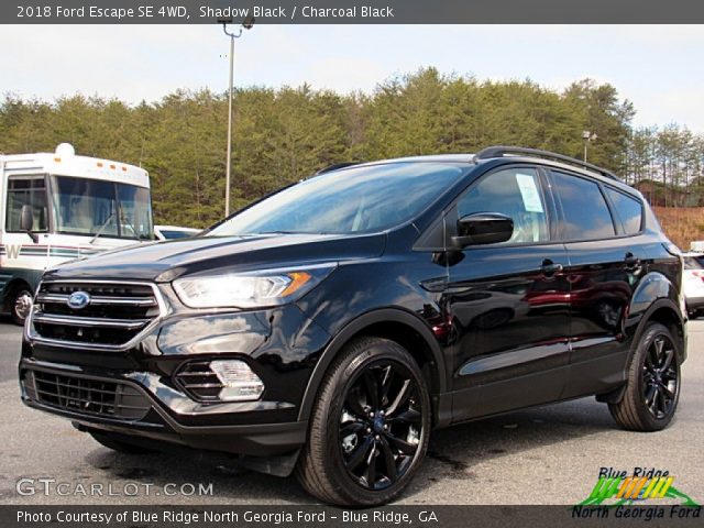 2018 Ford Escape SE 4WD in Shadow Black