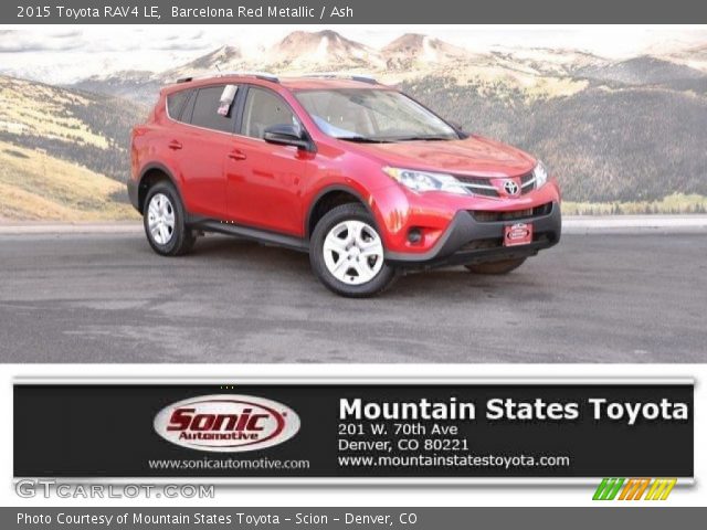 2015 Toyota RAV4 LE in Barcelona Red Metallic