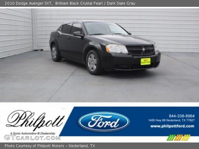 2010 Dodge Avenger SXT in Brilliant Black Crystal Pearl