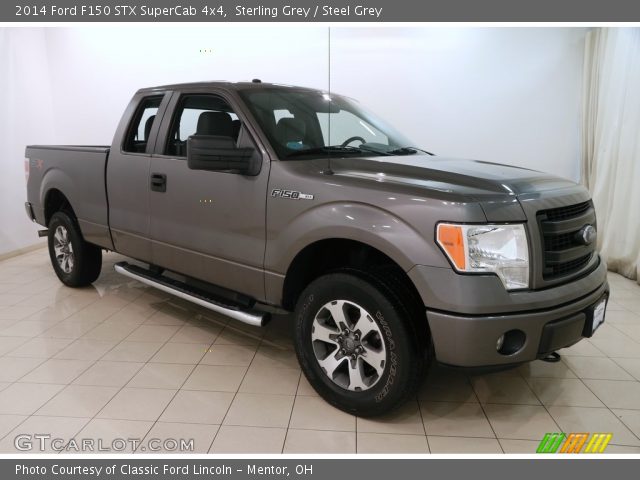 2014 Ford F150 STX SuperCab 4x4 in Sterling Grey