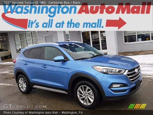 2017 Hyundai Tucson SE AWD in Caribbean Blue