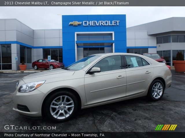 2013 Chevrolet Malibu LT in Champagne Silver Metallic