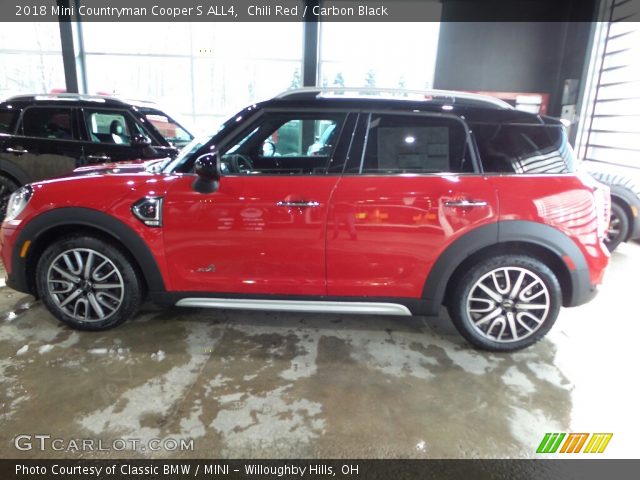 2018 Mini Countryman Cooper S ALL4 in Chili Red