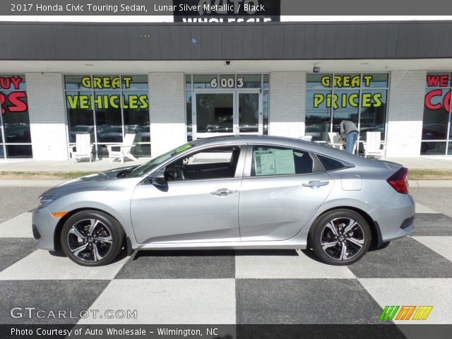 2017 Honda Civic Touring Sedan in Lunar Silver Metallic