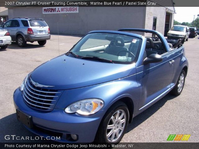 2007 Chrysler PT Cruiser Touring Convertible in Marine Blue Pearl