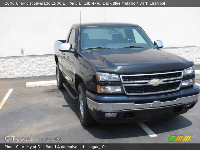 2006 Chevrolet Silverado 1500 LT Regular Cab 4x4 in Dark Blue Metallic