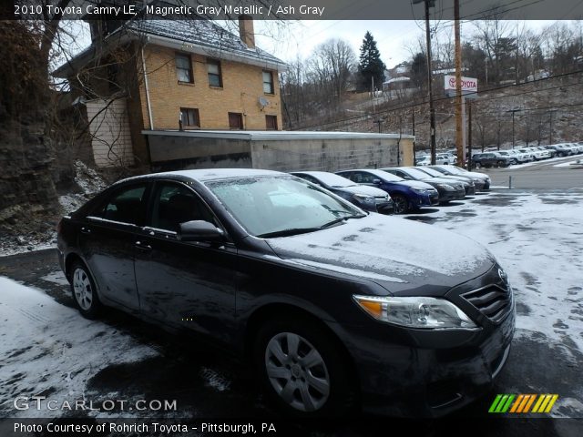 2010 Toyota Camry LE in Magnetic Gray Metallic