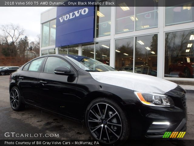 2018 Volvo S60 T5 AWD Dynamic in Onyx Black Metallic