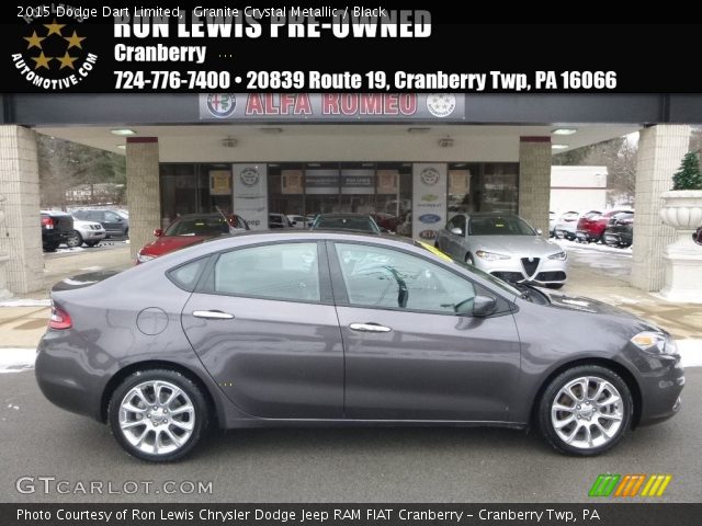 2015 Dodge Dart Limited in Granite Crystal Metallic