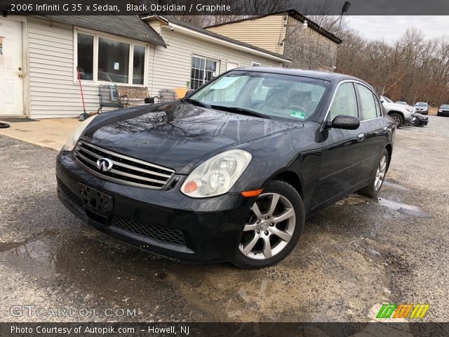 2006 Infiniti G 35 x Sedan in Black Obsidian