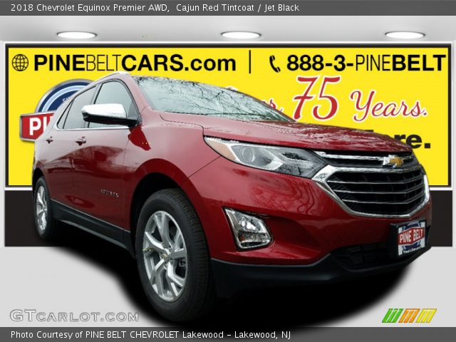 2018 Chevrolet Equinox Premier AWD in Cajun Red Tintcoat