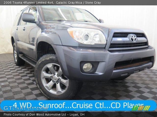 2006 Toyota 4Runner Limited 4x4 in Galactic Gray Mica