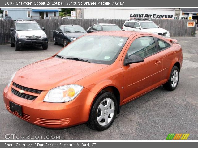 2007 Chevrolet Cobalt LS Coupe in Sunburst Orange Metallic