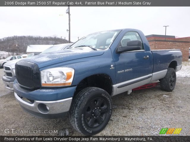 2006 Dodge Ram 2500 ST Regular Cab 4x4 in Patriot Blue Pearl
