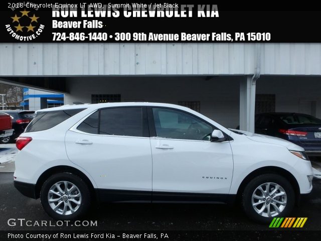 2018 Chevrolet Equinox LT AWD in Summit White