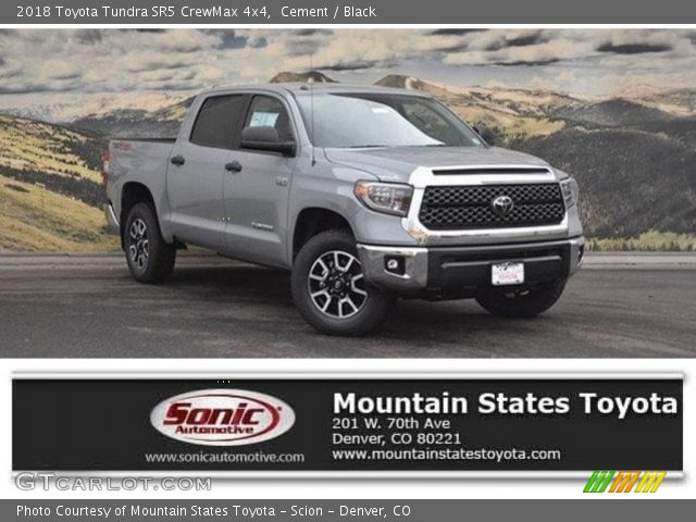 2018 Toyota Tundra SR5 CrewMax 4x4 in Cement