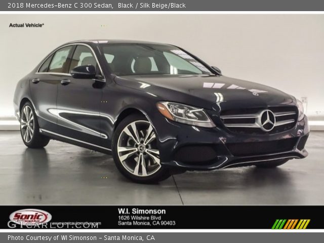 2018 Mercedes-Benz C 300 Sedan in Black