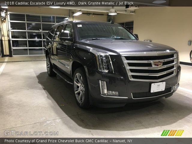 2018 Cadillac Escalade ESV Luxury 4WD in Dark Granite Metallic