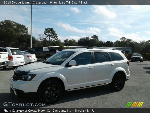 2018 Dodge Journey Crossroad in White Noise Tri-Coat