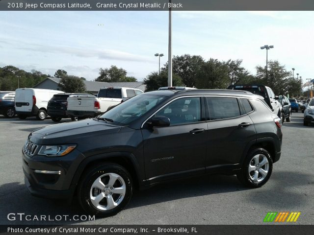 2018 Jeep Compass Latitude in Granite Crystal Metallic