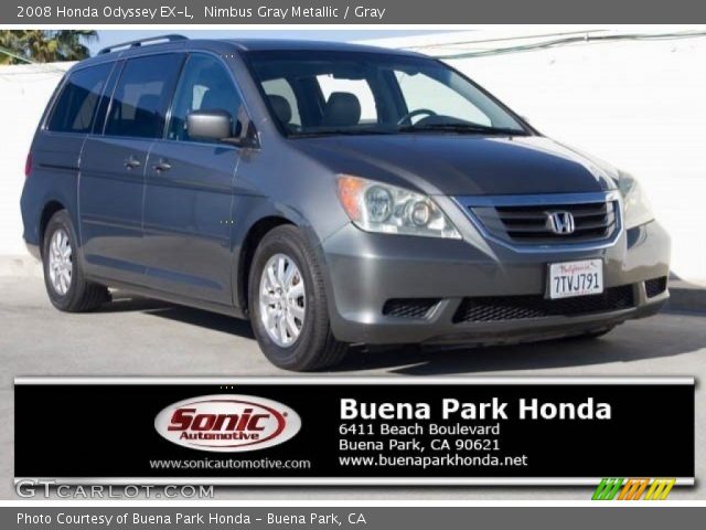 2008 Honda Odyssey EX-L in Nimbus Gray Metallic