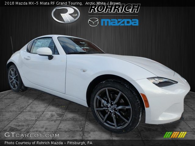 2018 Mazda MX-5 Miata RF Grand Touring in Arctic White