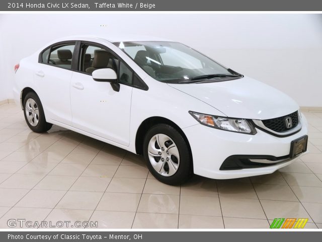 2014 Honda Civic LX Sedan in Taffeta White