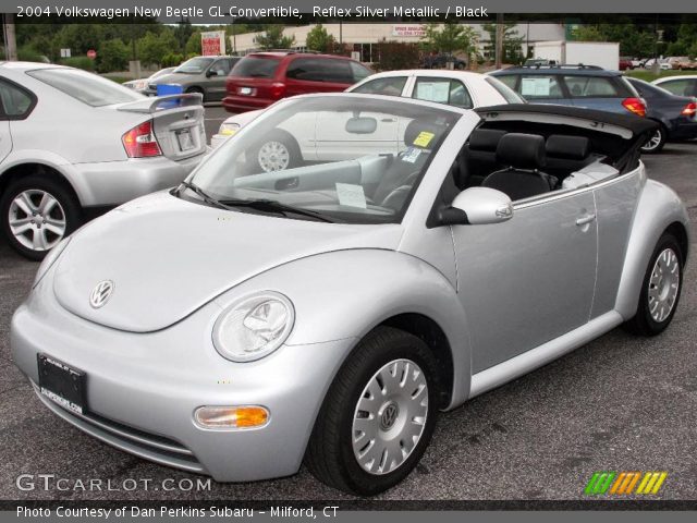 2004 Volkswagen New Beetle GL Convertible in Reflex Silver Metallic