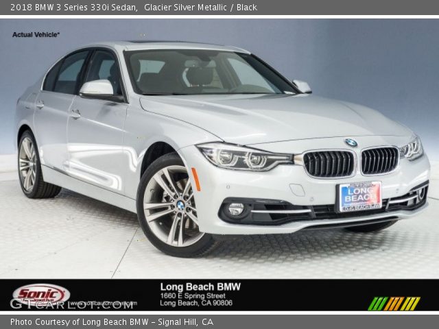 2018 BMW 3 Series 330i Sedan in Glacier Silver Metallic