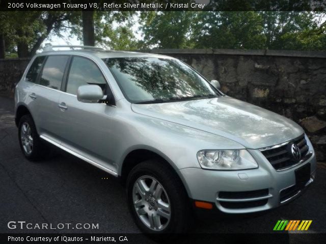 2006 Volkswagen Touareg V8 in Reflex Silver Metallic