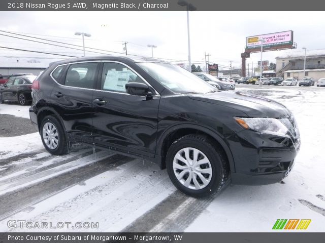 2018 Nissan Rogue S AWD in Magnetic Black