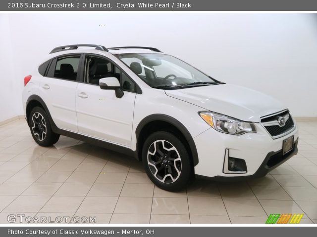 2016 Subaru Crosstrek 2.0i Limited in Crystal White Pearl