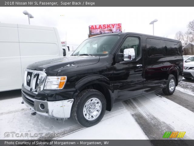 2018 Nissan NV SL Passenger in Super Black