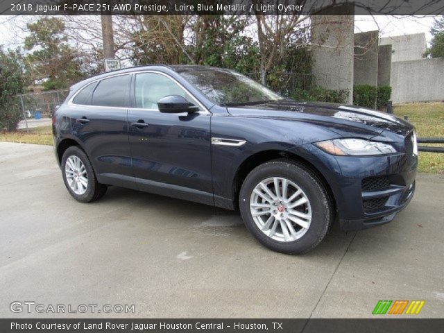 2018 Jaguar F-PACE 25t AWD Prestige in Loire Blue Metallic