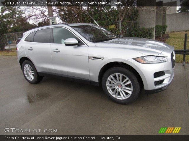 2018 Jaguar F-PACE 25t AWD Prestige in Indus Silver Metallic